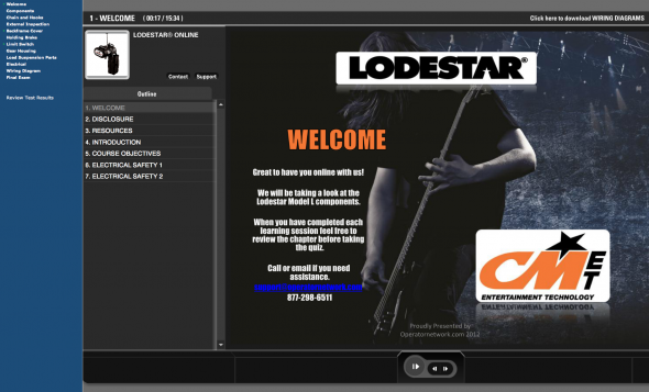 Convenient online access to the proven and trusted CM Lodestar Training class