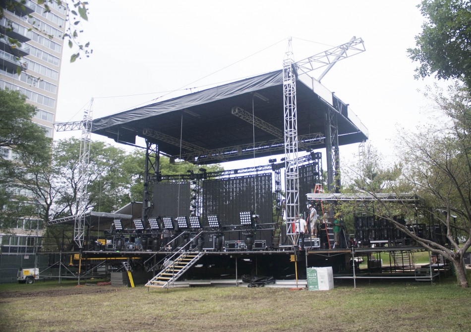 Mountain Productions' SAM-550 – Made in America Freedom Stage