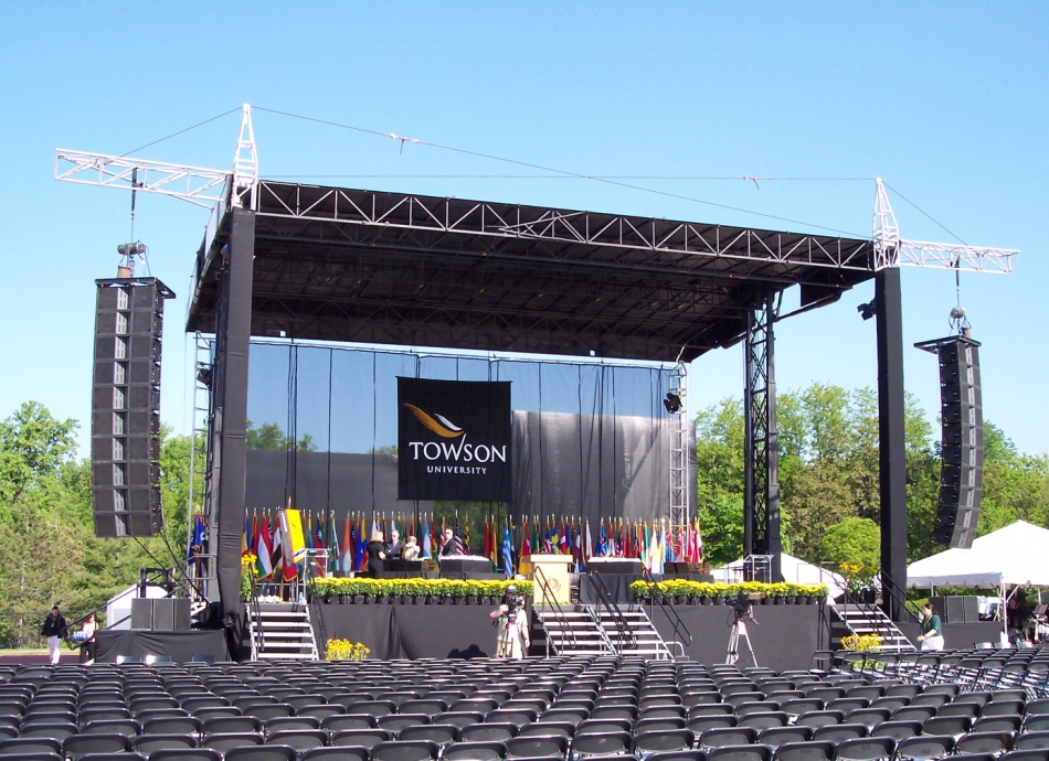 Towson University – SAM 550 Mobile Stage