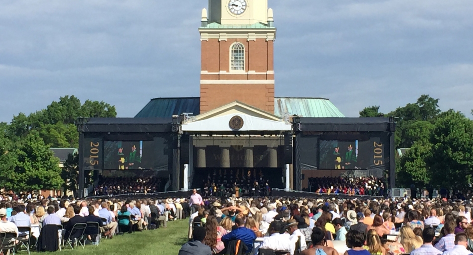 Wake Forest Commencement