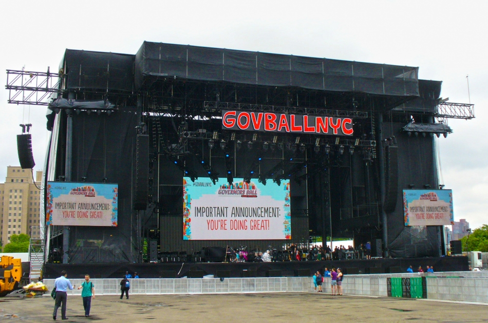 The Mountain Truss system at Governor's Ball