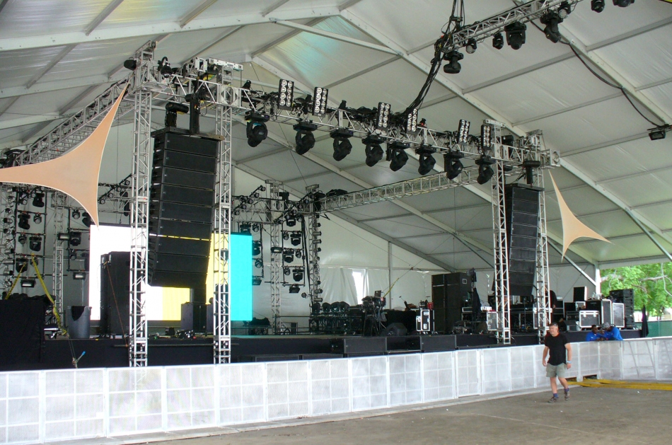 Gotham Tent stage